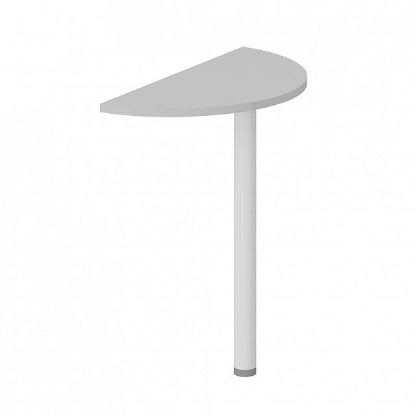 Брифинг приставка "Логистика" ПК-ЛОГ-ПР60Х30Б/Т/25-В1-19 серый - Вид 1