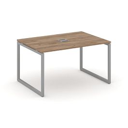 Стайл Проджект Стол переговорный SN-4O.SPRG-001 Дуб Табак/Металл Серый 980*980*750 - Фото предпросмотра
