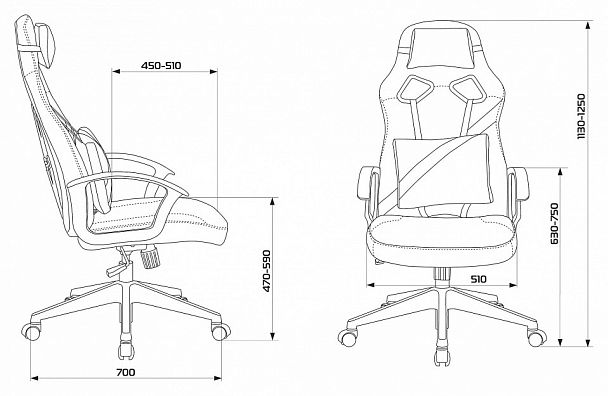 Кресло игровое Zombie Driver - Вид 10