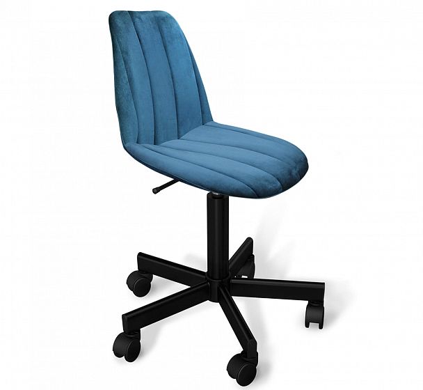 Стул подъемно-поворотный Sheffilton SHT-ST29-С1/S120M морская глубина/черный муар - Вид 1