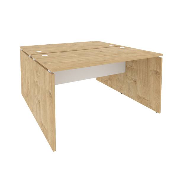 Onix Рабочая станция O.D.RS-2.3.7 Тиквуд светлый/Белый бриллиант 1380*1475*750 - Вид 1