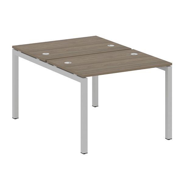 Metal System Quattro Р. ст. на П-образном м/к 50БП.РАС-СП-2.1 Вяз/Серый металл 1000*1475*750 - Вид 1