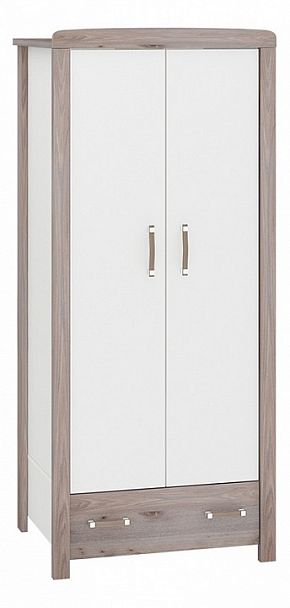 Шкаф платяной Бартоло Ш2Д Белый/Нельсон - Вид 1
