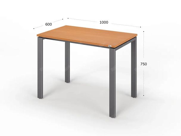ЛАЙТ / LIGHT RLG015-10x6 Прямоугольный стол 100x60x75 Вишня - Вид 2