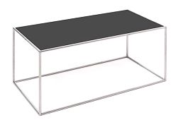 FESTA стол кофейный 80*40 Festa 80*40 black chrome ЧЕРНЫЙ/ХРОМ 80x40xh40 "Журнальные столы"  ТК-002907034449 черный - Фото предпросмотра