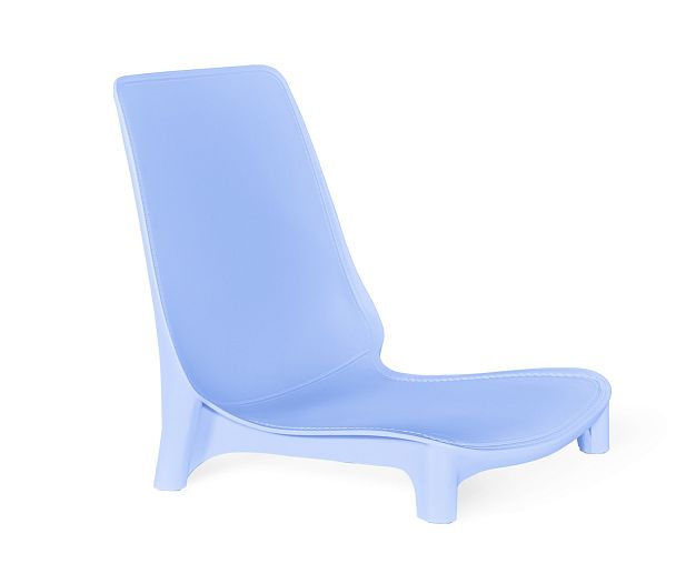 Стул Sheffilton SHT-S75 голубой/хром лак - Вид 3