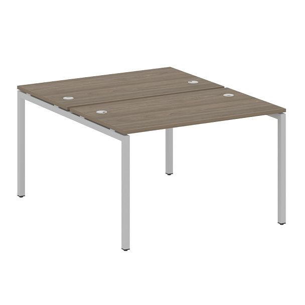 Metal System Quattro Р. ст. на П-образном м/к 40БП.РАС-СП-2.2 Вяз/Серый металл 1200*1475*750 - Вид 1