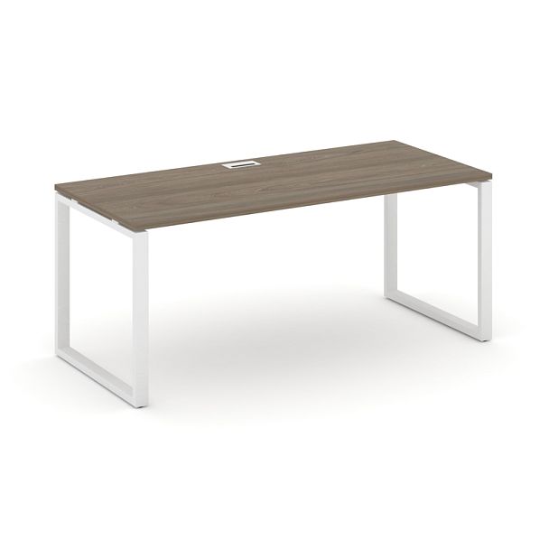 Style Project Direct Direct Стол письменный SN-6O.SR-013.M Вяз Благородный/Металл Белый 1380*700*750 - Вид 1