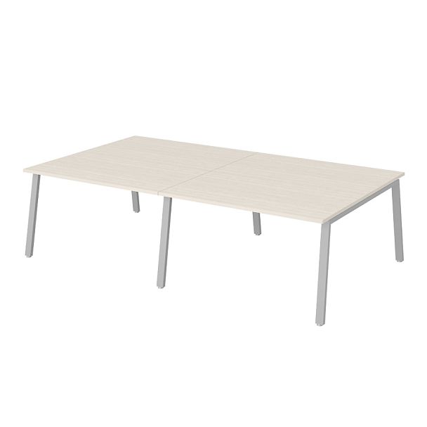 Рабочие станции "Столы для персонала"  ПК-ТНП-СР280Х160Н4/МКА/БЭ-В2-940 дуб альпийский - Вид 1