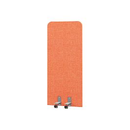 Перегородка акустическая прямая Everprof EVO Acoustic на роликовых опорах 700х28х1600 Ткань Romeo 08 - Фото предпросмотра