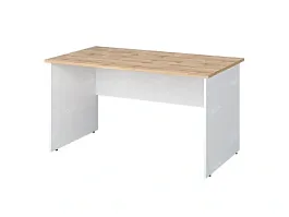 TANDEM RTD033-140-V Стол прямоугольный ун-й 1400х800х750 Вотан/Белый - Фото предпросмотра