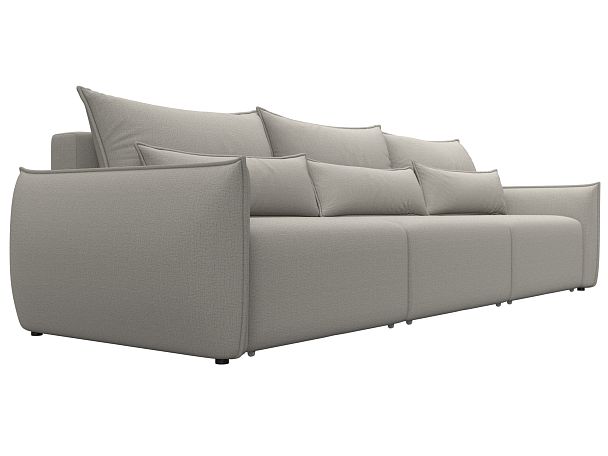 Диван прямой Лига-051 НПБ Лонг Рогожка бежевый - Вид 3