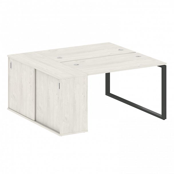 Рабочая станция "Metal System" БО.РС-СШК-1.2 дуб наварра/антрацит - Вид 1