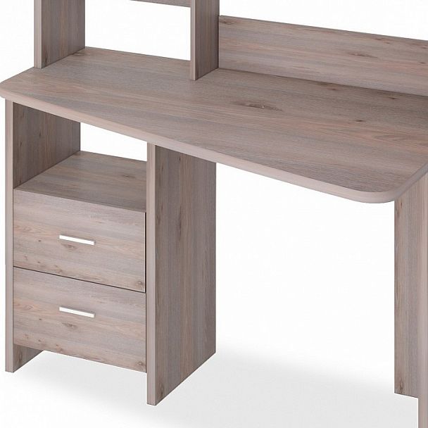 Стол компьютерный Домино Лайт СКЛ-Трап120+НКЛ-120 Нельсон правый - Вид 2