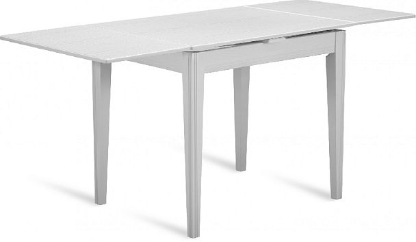 Стол деревянный раздвижной Тернс 90(130,170)х70х76 Белый - Вид 4