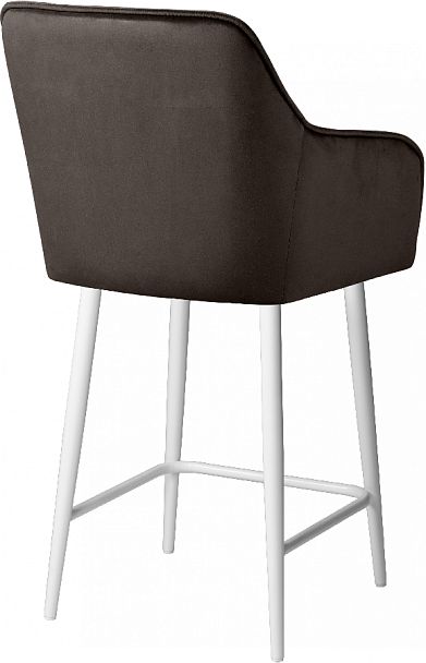 Комплект полубарных поворотных кресел Мони К, Confetti stone/белый, 2 шт. - Вид 5