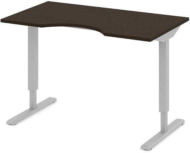 Стол офисный рабочий "Трансформер"  ПК-ТРС-СТЭ140Х80/ЭР-В1-179 дуб ферраре - Вид 1