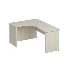 Стол эргономичный левый Комфорт К.135 дуб шамони - Фото предпросмотра