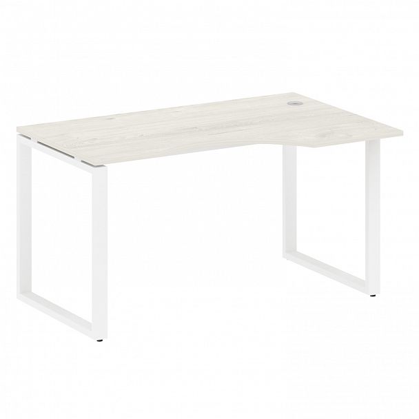 Стол "Metal System" БО.СА-2 дуб наварра/белый - Вид 1