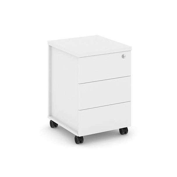 Стайл Проджект Тумба мобильная усил. колеса SN.TMU-006 Белый 416*460*611 - Вид 1