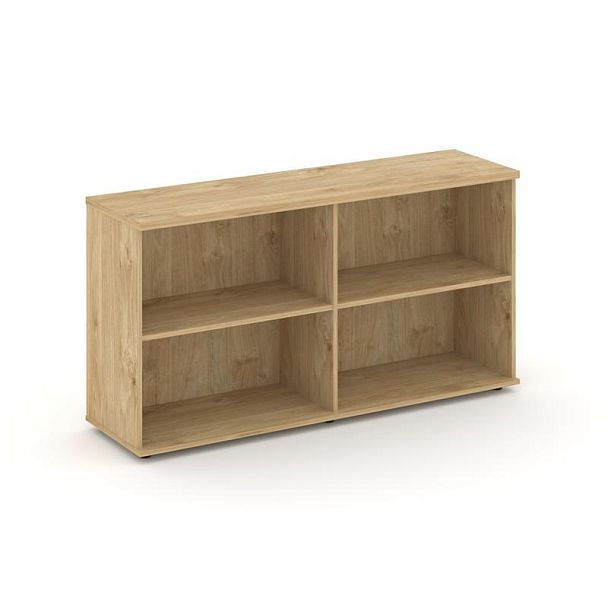 Стайл Проджект Тумба опорная/приставная SN.TOP-123 Тиквуд Светлый 1632*400*750 - Вид 1