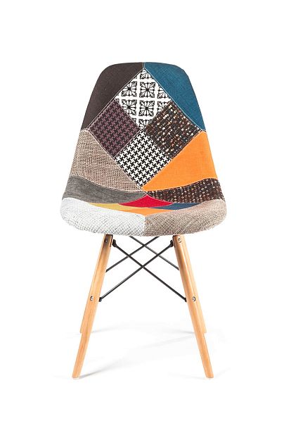 Стул Лестер джинс / накидка джинс / ножки бук - Вид 2