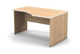 SMART/СМАРТ RS012-138Х95 Стол эргономичный правый 1380х950х737 Швейцарский вяз - Фото предпросмотра