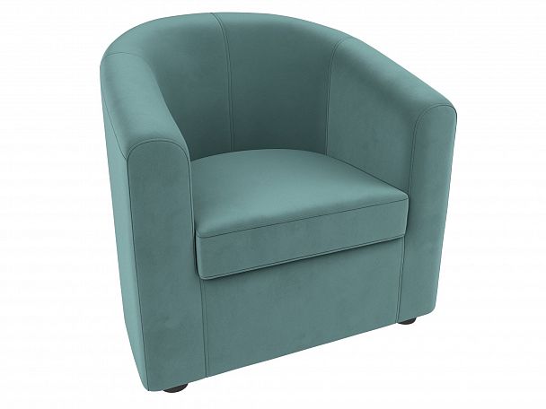 Кресло Норден (полностью велюр бирюзовый) - Вид 5