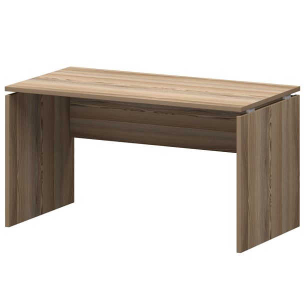 Стол рабочий НТ-140 Дуб сафари 1400x730x750 Аргентум - Вид 1