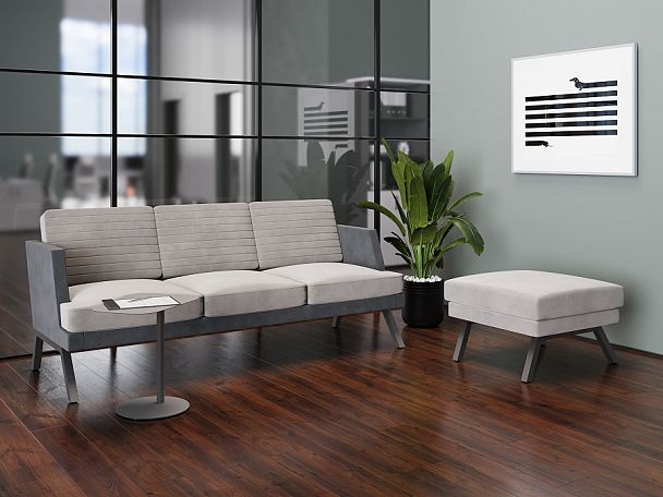 Aldo Кресло ALD-01L Timless 020/Металл Черный 790*875*890 - Вид 2