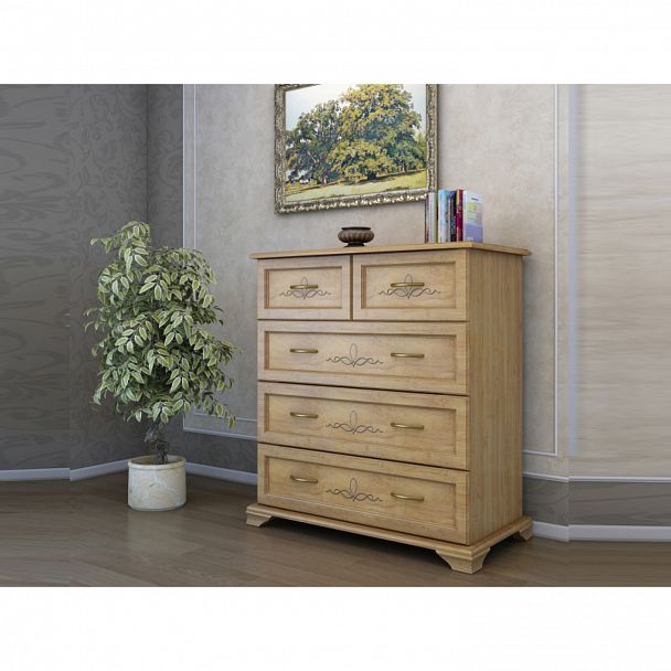 Комод "Соната 2" береза - Вид 3