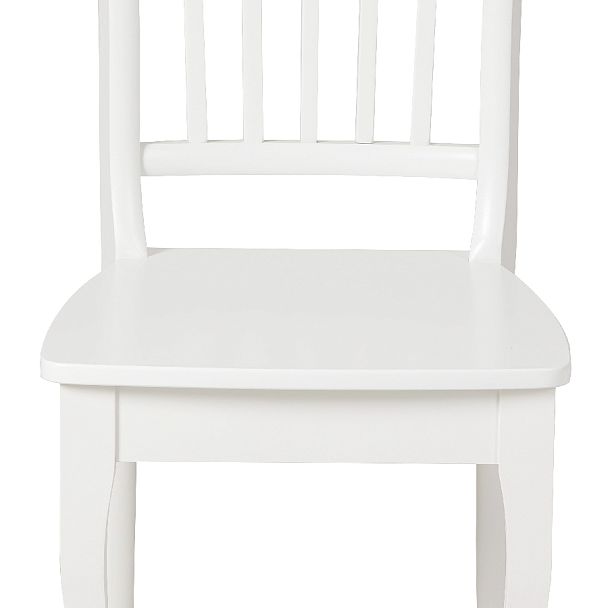 Стул деревянный с жестким сиденьем Элин Белый - Вид 10