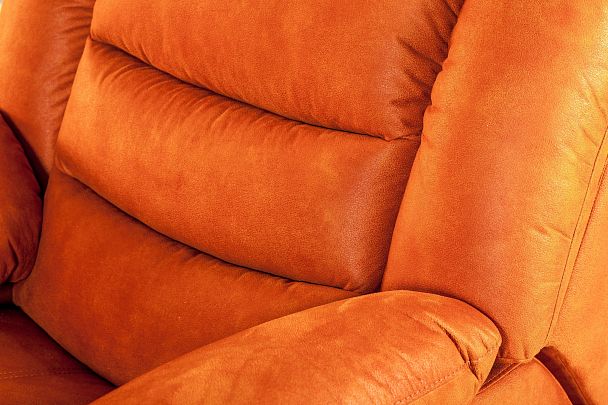Ridberg диван-кровать прямой замша рыжий - Вид 6