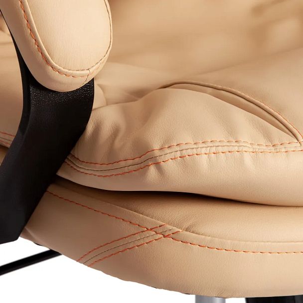 Кресло Комфорт Лт/Comfort Lt (22), кож/зам, бежевый - Вид 11