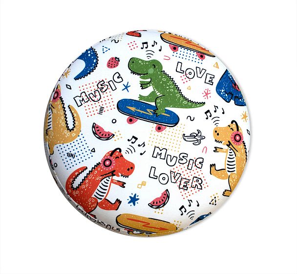 Банкетка Sheffilton KIDS SHT-B12 диномикс - Вид 4