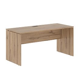 Стол прямой EDST 1567 Дуб Денвер светлый/Мокко 1560х670х750 EDIS - Фото предпросмотра