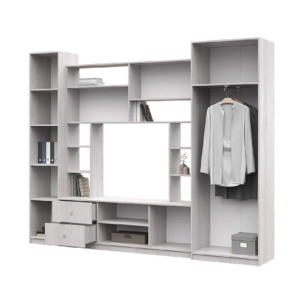 Гостиная Марта-М (Андрей 1)  ЛДСП анкор/анкор - Вид 2