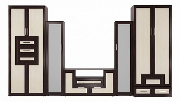 Стенка-горка для гостиной Мебелайн-5 - Вид 1