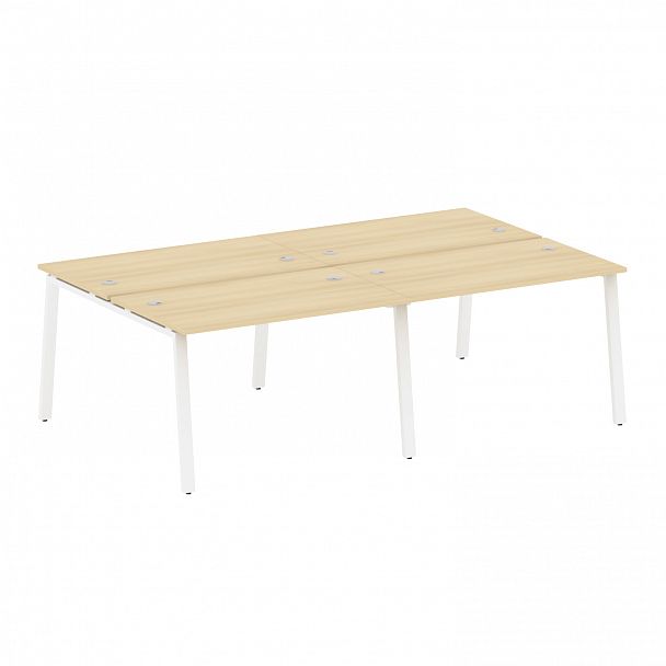 Рабочая станция "Metal System" БА.СМ-4.2 акация/белый - Вид 1