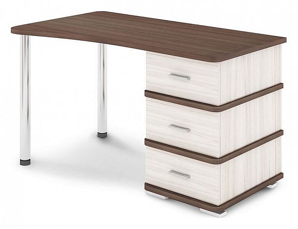 Стол письменный СД-35 Карамель/Шамони левый - Вид 1