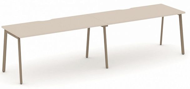 Рабочая станция на 2 места" ESTETICA" ES.RS-2.4-VP Капучино - Вид 1