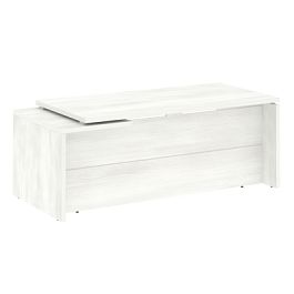 Yalta Стол руководителя LT.B-20 (R) Снежная патина 2000*900*750 - Фото предпросмотра