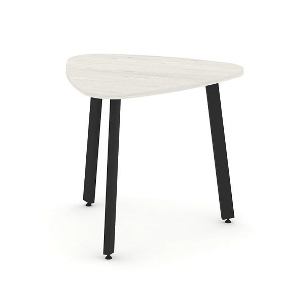 Стайл Проджект Стол переговорный SN-6.SPRG-70.3 Дуб Наварра/Металл Черный 900*900*750 - Вид 1