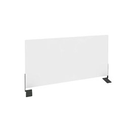 Onix Экран боковой (ЛДСП) O.EKR-72 Белый бриллиант/Антрацит металл 720*370*18 - Фото предпросмотра