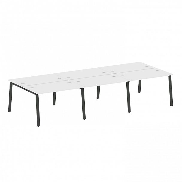 Рабочая станция "Metal System" БА.СМ-6.2 белый/антрацит - Вид 1