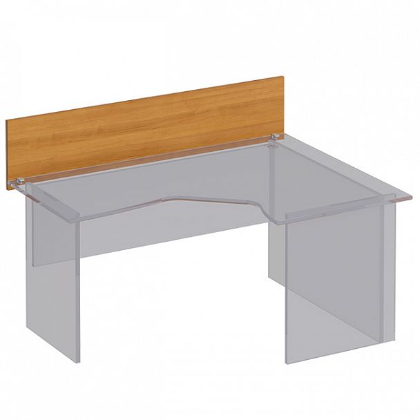 Экран настольный без кронштейнов "Формула" ФР 414 вяз светлый - Вид 1