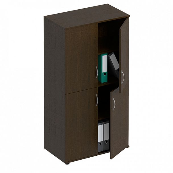 Шкаф для документов 4-дверный "Формула" ФР 365-1 венге темный - Вид 1
