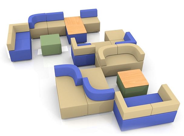 Диван "М2-2VL (2VR)" - Вид 2