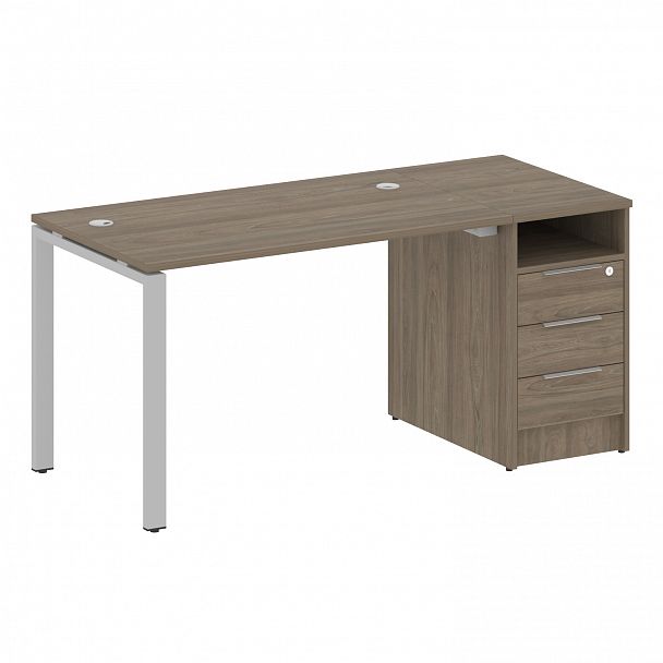 Рабочая станция "Metal System" БП.РС-СТП -1.2 вяз/серый - Вид 1