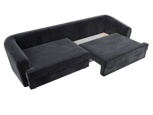 Диван прямой Милтон Велюр серый - Вид 7